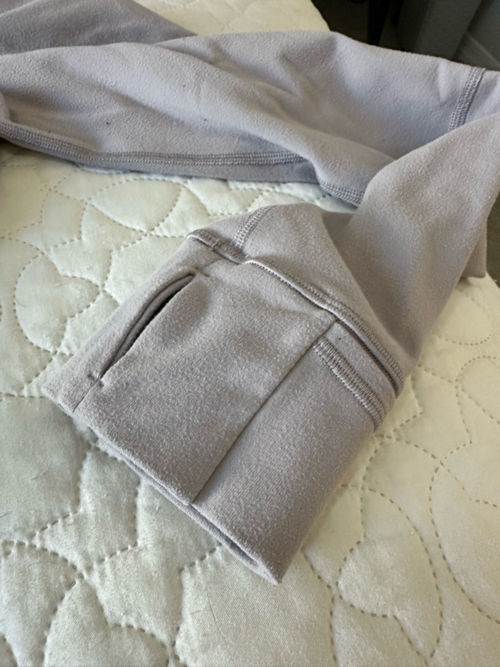 Lululemon Define Light Lavender Gray Zip-Up Athletic Jacket - Picture 3 of 6